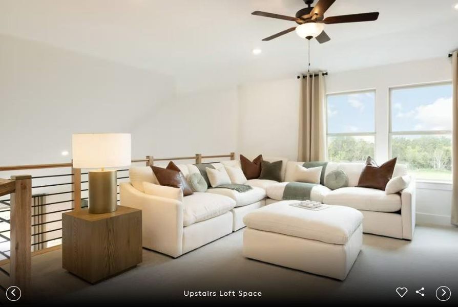 Interior photos- Photo of Pulte model home with same floor plan, not of actual home listed.