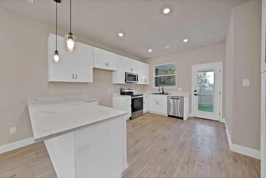 Furnished interior view inside a new home in , Granbury (Image 7).