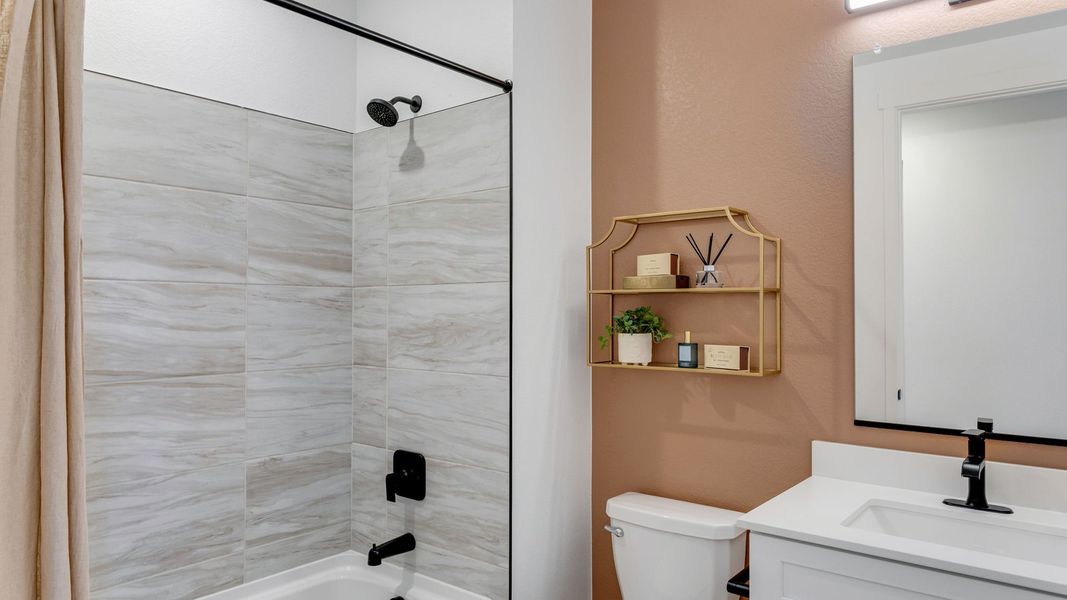 Furnished interior view inside a new home in Trevenna, Windsor (Image 20).