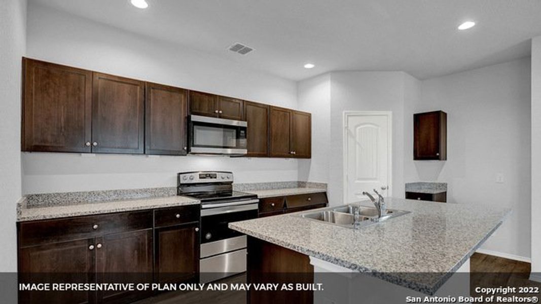 Furnished interior view inside a new home in Brookstone Creek, San Antonio (Image 6). Furnished interior view inside a new home in Brookstone Creek, San Antonio (Image 6).