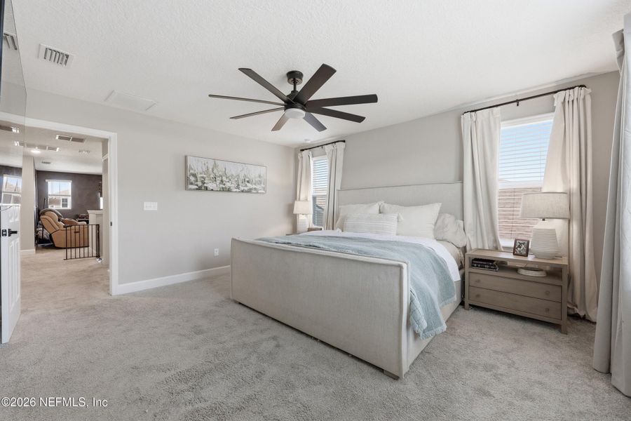 Furnished interior view inside a new home in Tributary, Yulee (Image 12).