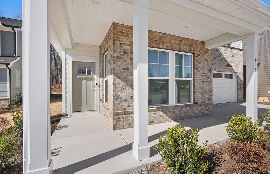 Exterior details and patio area of a home in Elmbrook, Indian Trail (Image 4).