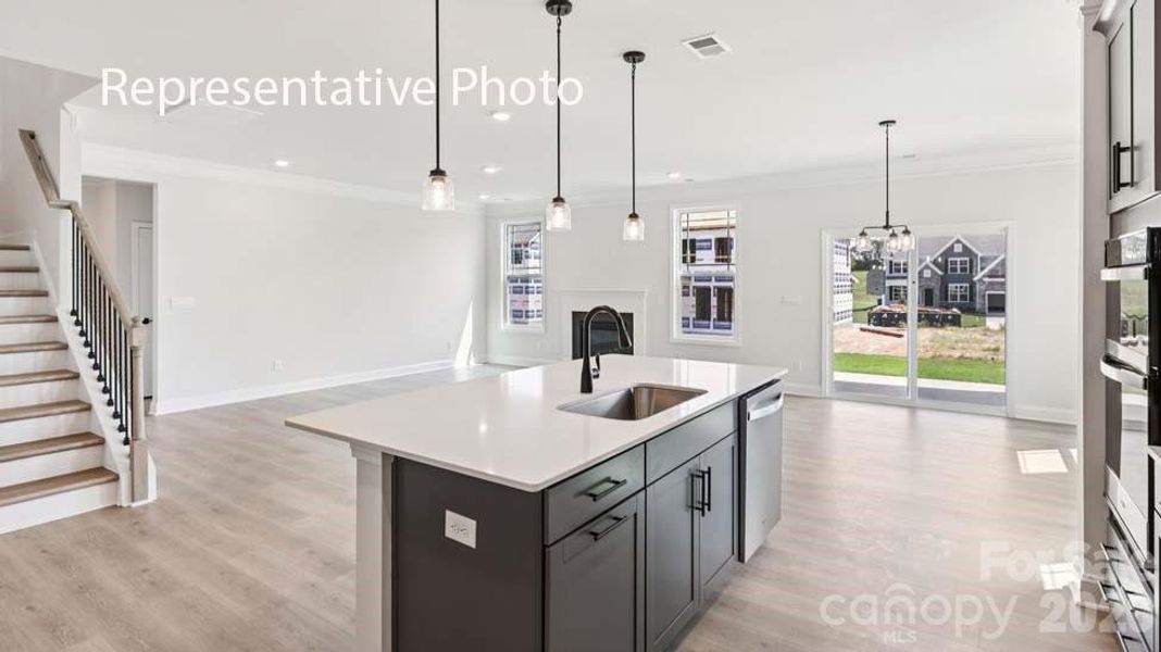Furnished interior view inside a new home in Laurelbrook, Sherrills Ford (Image 11).