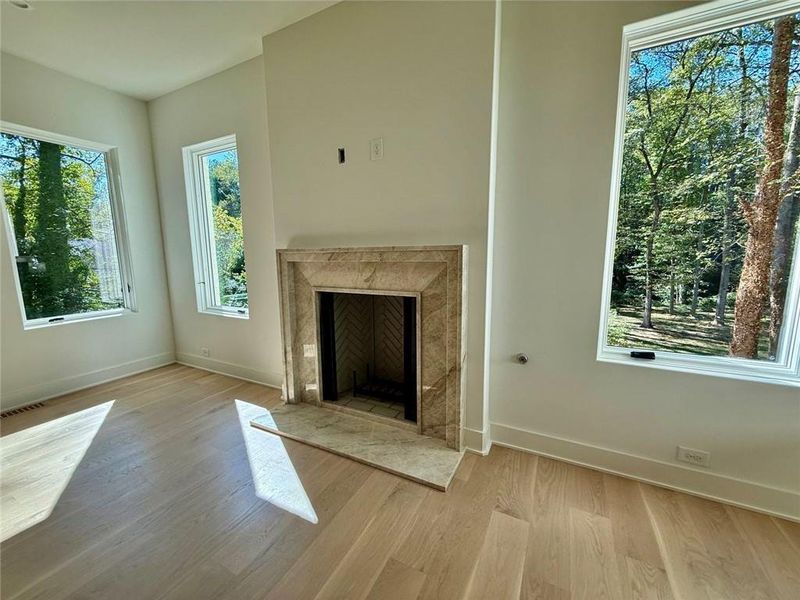 In-progress construction of a new home in , Sandy Springs, GA (Image 79).