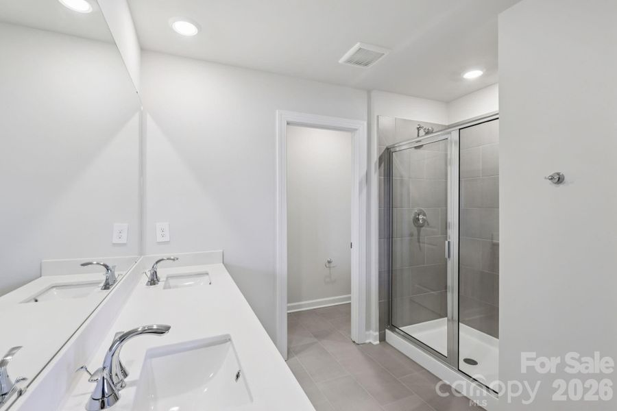 Furnished interior view inside a new home in Harper Landing, Stanley (Image 8).