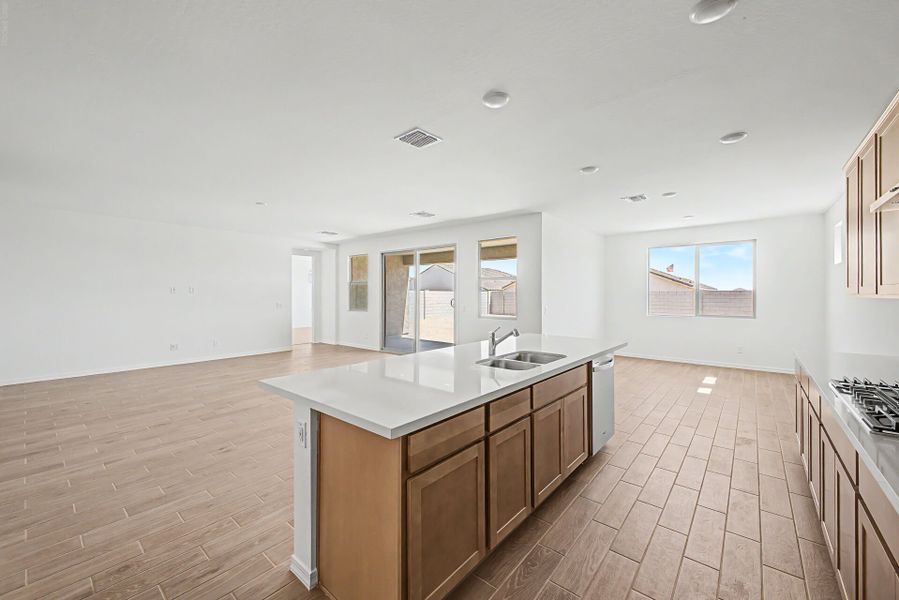 Furnished interior view inside a new home in White Tank Vistas, Waddell (Image 6). Furnished interior view inside a new home in White Tank Vistas, Waddell (Image 6).