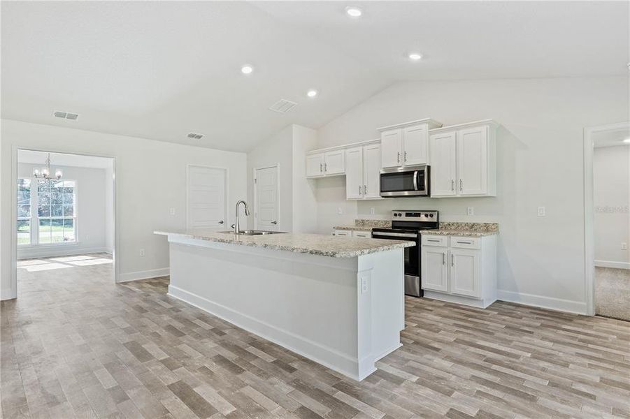Furnished interior view inside a new home in Palm Coast, Palm Coast (Image 7). Furnished interior view inside a new home in Palm Coast, Palm Coast (Image 7).