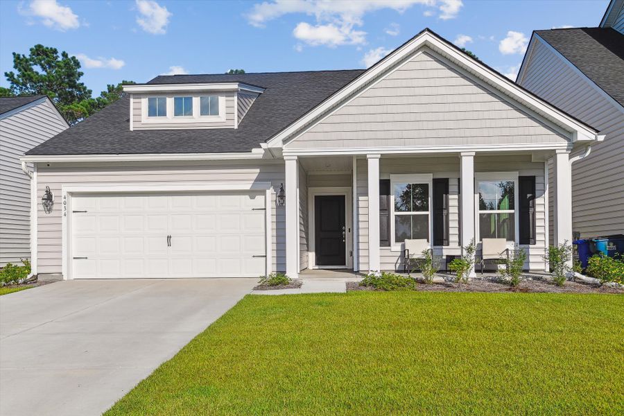 Front exterior of a new home in Saint John's Lake: Arbor Collection, Johns Island, SC, highlighting curb appeal (Image 26).