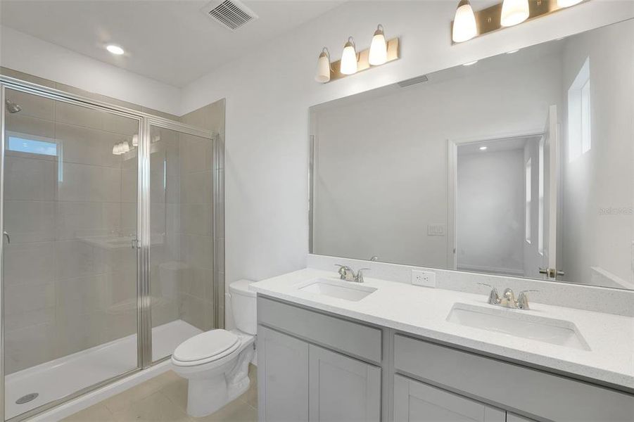 Furnished interior view inside a new home in Shores at Mirada, San Antonio (Image 11).