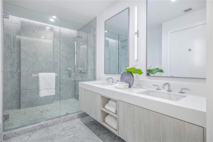 Furnished interior view inside a new home in , Bay Harbor Islands (Image 33).