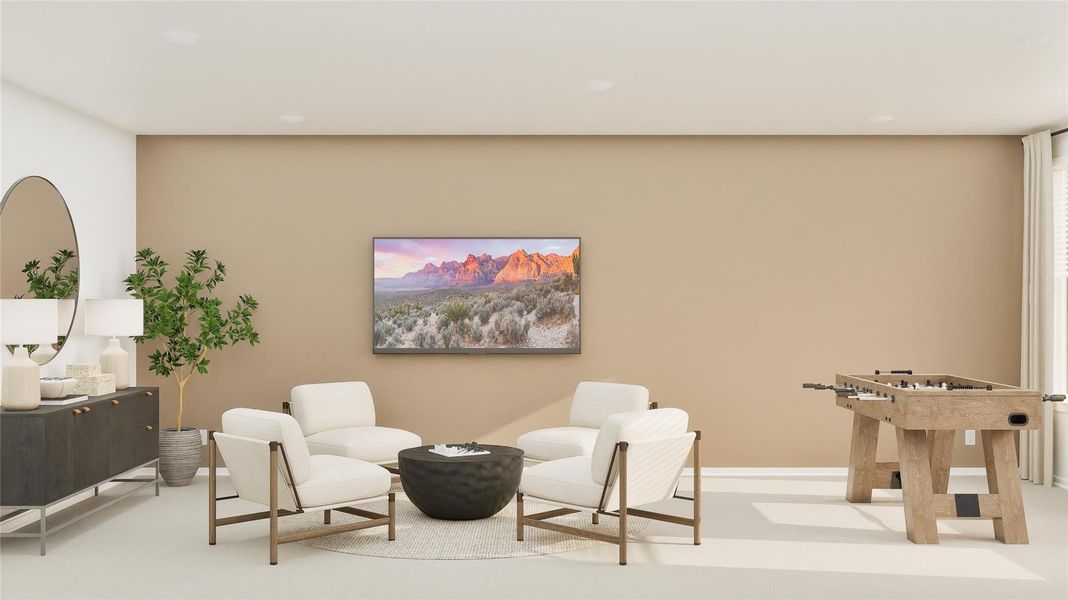 Furnished interior view inside a new home in Cotton Brook, Hutto (Image 12).