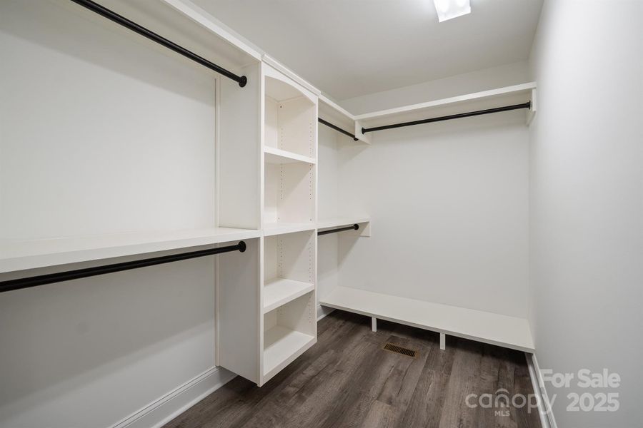 Primary Walk In Closet