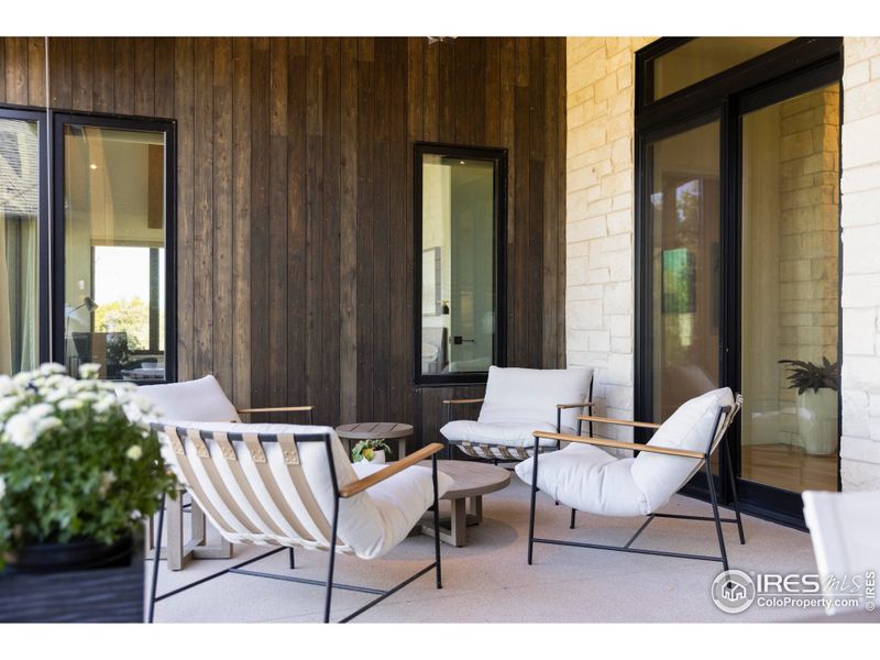 Outdoor patio seating areas. Outdoor patio seating areas.