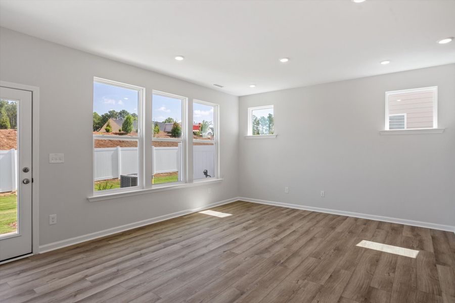 Spacious, unfurnished interior of a new home in Sweetbrier, Durham (Image 31).