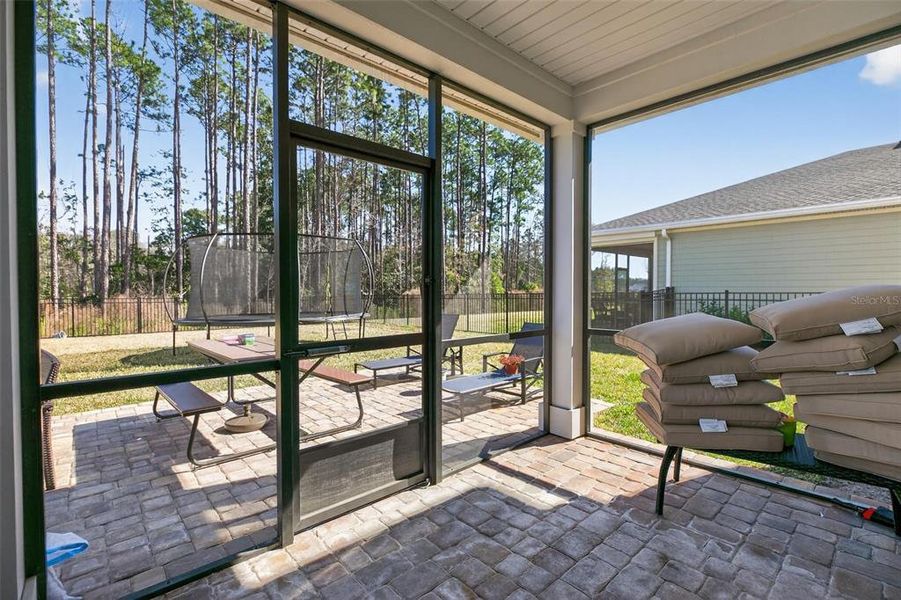 Exterior details and patio area of a home in Trailmark, St. Augustine (Image 33).