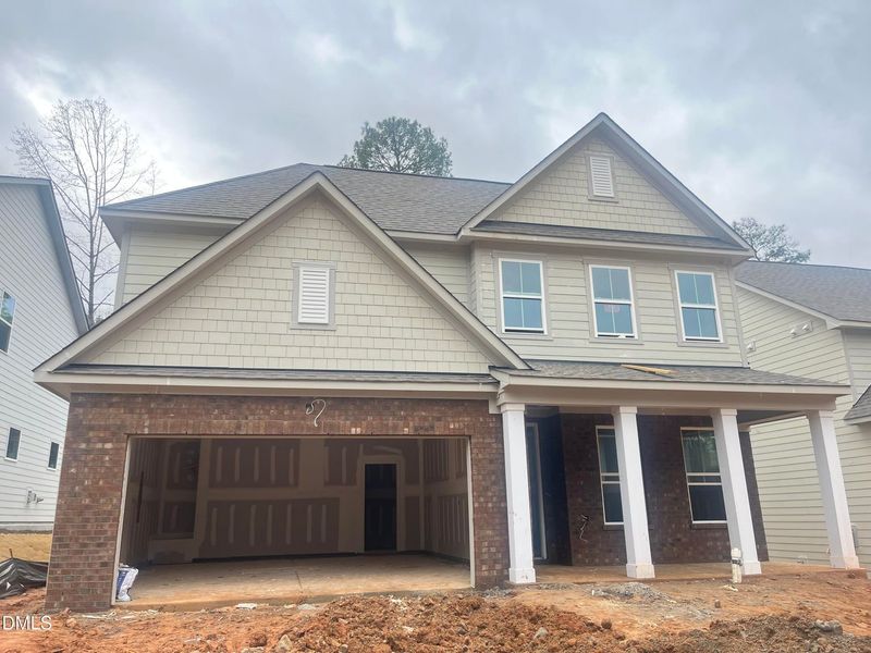 In-progress construction of a new home in Sage on North Main, Wake Forest, NC (Image 7).