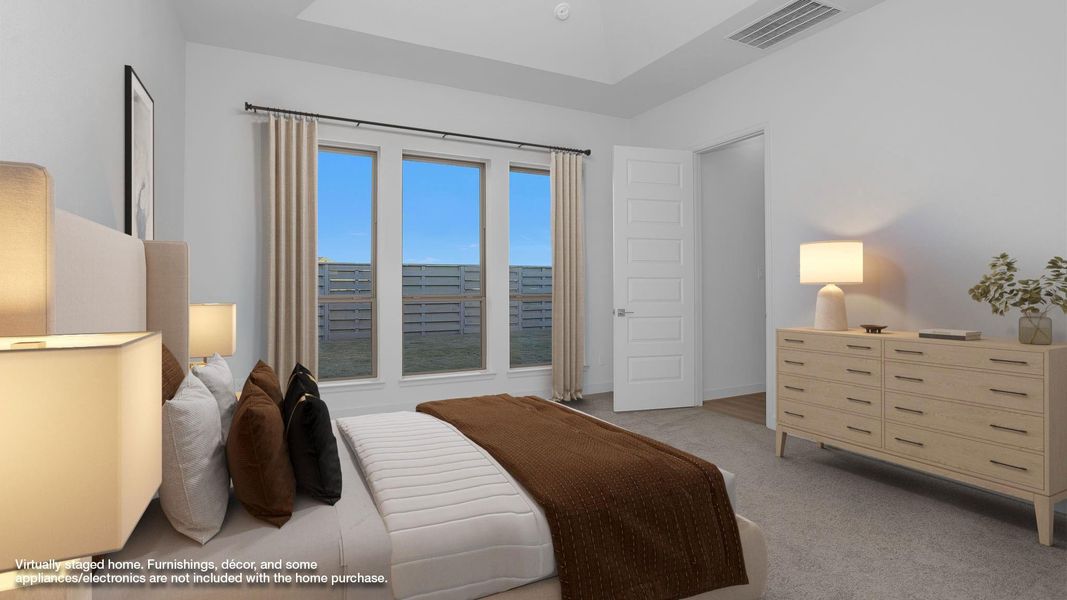 Furnished interior view inside a new home in Austin Point, Richmond (Image 6).