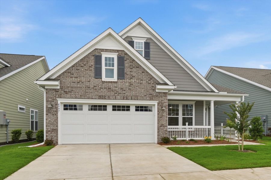 Front exterior of a new home in , Summerville, SC, highlighting curb appeal (Image 19).