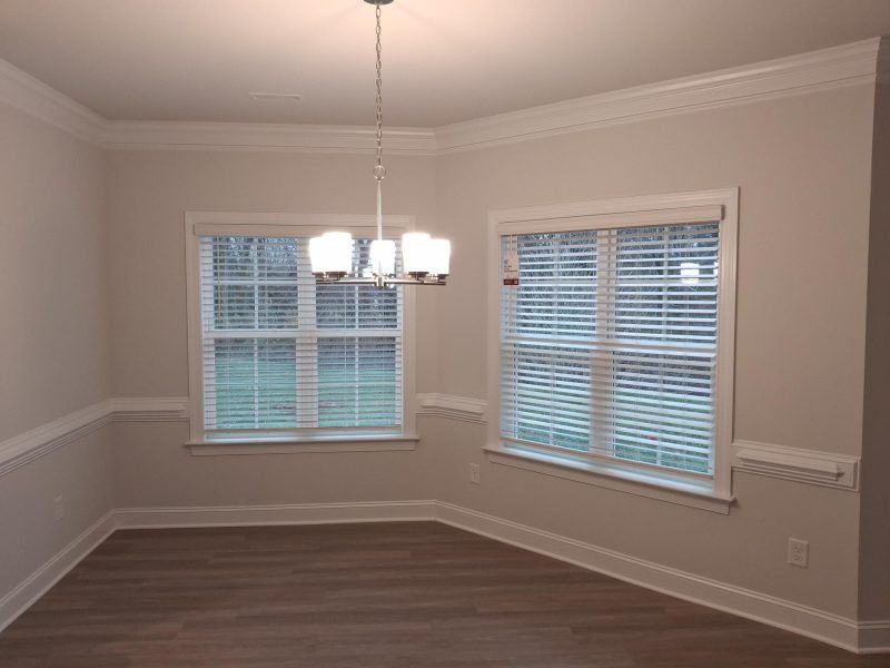 Spacious, unfurnished interior of a new home in Weybridge, Burlington (Image 75). Spacious, unfurnished interior of a new home in Weybridge, Burlington (Image 75).