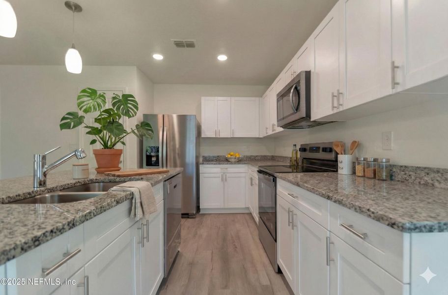 Furnished interior view inside a new home in , Jacksonville (Image 6).