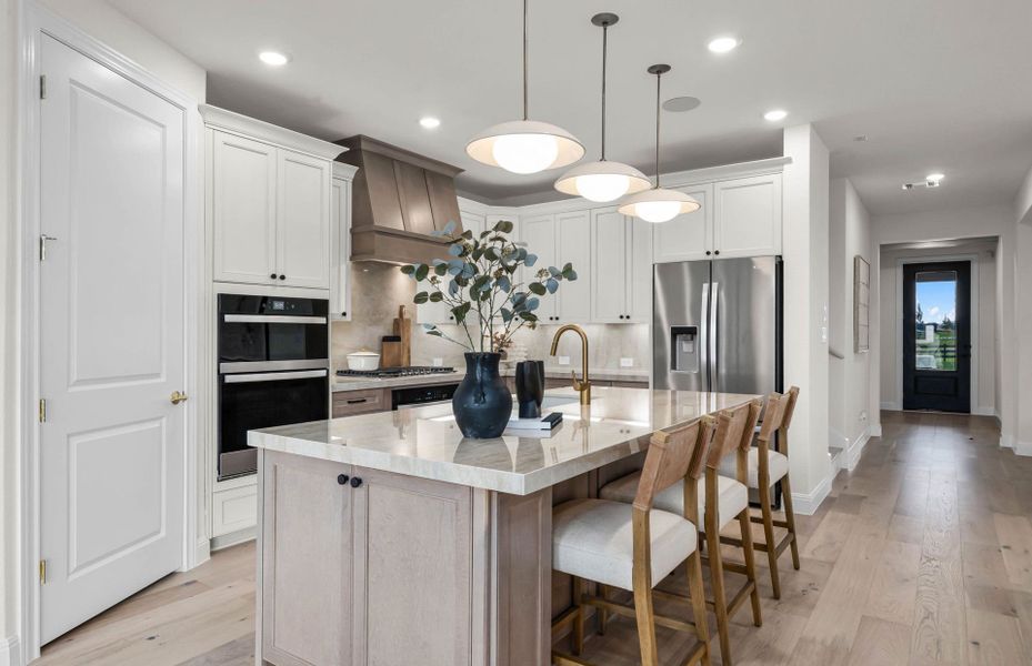 Representative furnished interior of a home built from the Mystique by Del Webb in Del Webb New Braunfels at Veramendi, New Braunfels (Image 12).