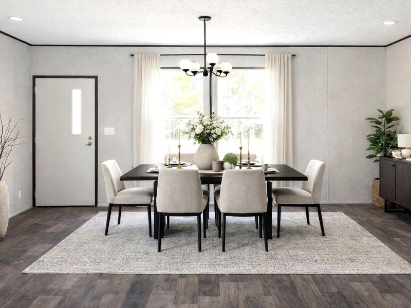 Furnished interior view inside a new home in , Holly Hill (Image 3).