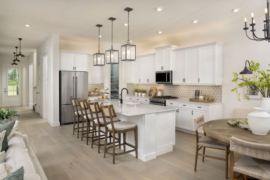Representative furnished interior of a home built from the Canopy by Mattamy Homes in Tradition, Port St. Lucie (Image 7). Representative furnished interior of a home built from the Canopy by Mattamy Homes in Tradition, Port St. Lucie (Image 7).