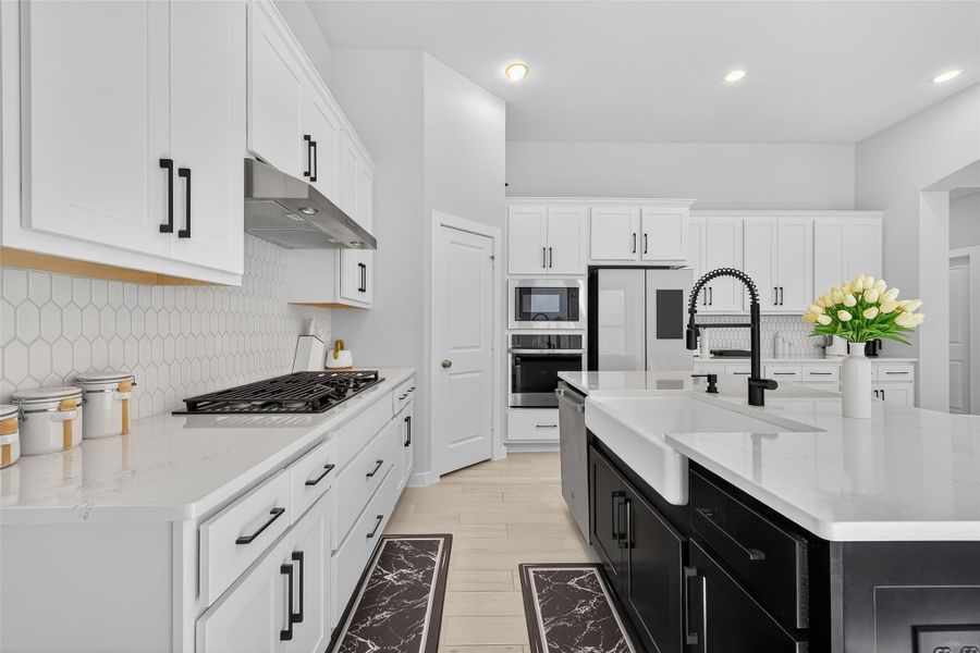 Furnished interior view inside a new home in , Katy (Image 16). Furnished interior view inside a new home in , Katy (Image 16).