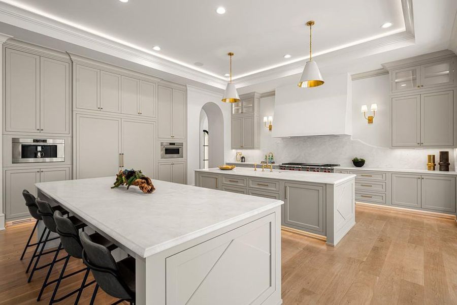 Furnished interior view inside a new home in , Milton (Image 45).