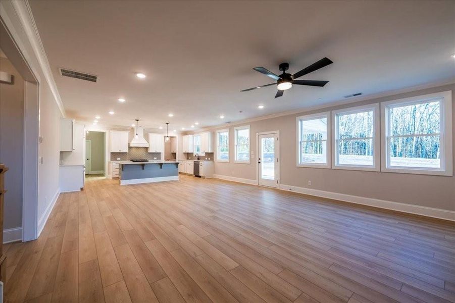 Spacious, unfurnished interior of a new home in Autumn Brook, Canton (Image 47).