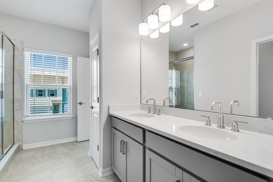 Furnished interior view inside a new home in Cherry Elm at SilverLeaf, St. Augustine (Image 8). Furnished interior view inside a new home in Cherry Elm at SilverLeaf, St. Augustine (Image 8).