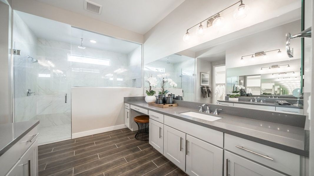 Furnished interior view inside a new home in Estrella, Goodyear (Image 31).