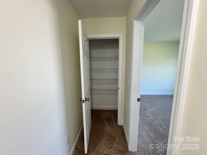 Hallway closet