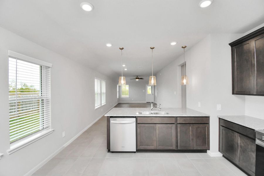 Furnished interior view inside a new home in Montgomery Ridge: Founders Collection, Montgomery (Image 12).