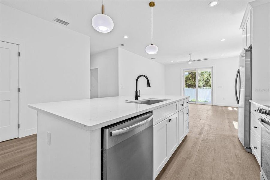 Furnished interior view inside a new home in , Tampa (Image 13).