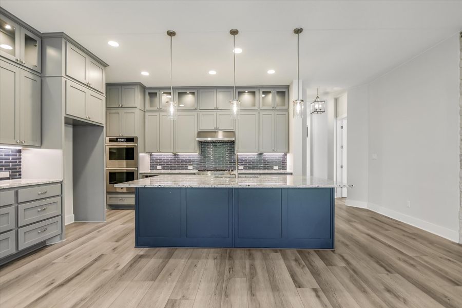 Furnished interior view inside a new home in Leander Estates, Leander (Image 6).
