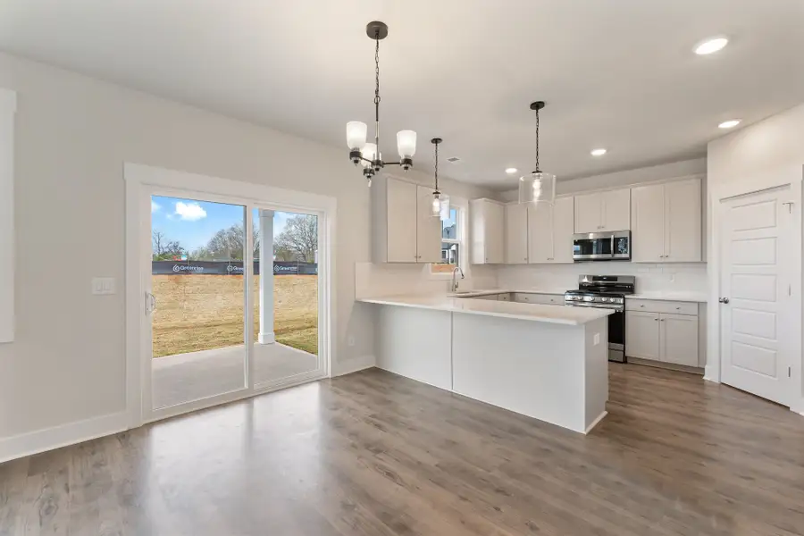 Representative furnished interior of a home built from the Callaham by Hunter Quinn Homes in The Meadows at Midway, Anderson (Image 5).