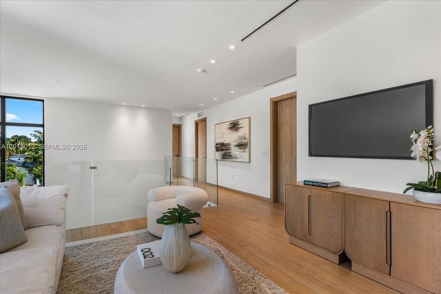 Furnished interior view inside a new home in , Miami (Image 16).