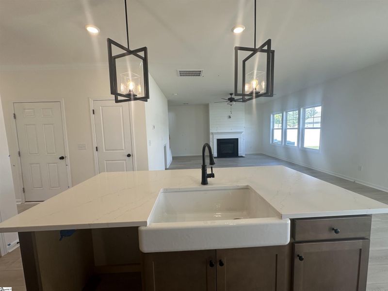Furnished interior view inside a new home in Shiloh Trail, Wellford (Image 11).