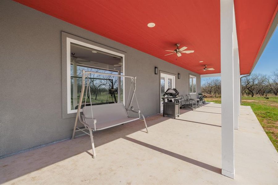 Exterior details and patio area of a home in , Early (Image 20).
