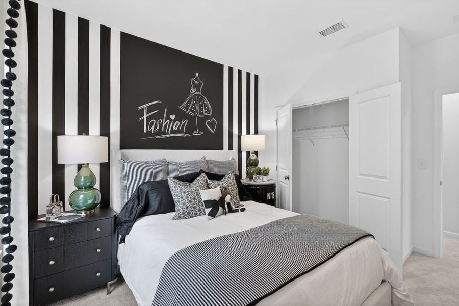Furnished interior view inside a new home in Alder Creek, Cumming (Image 18).