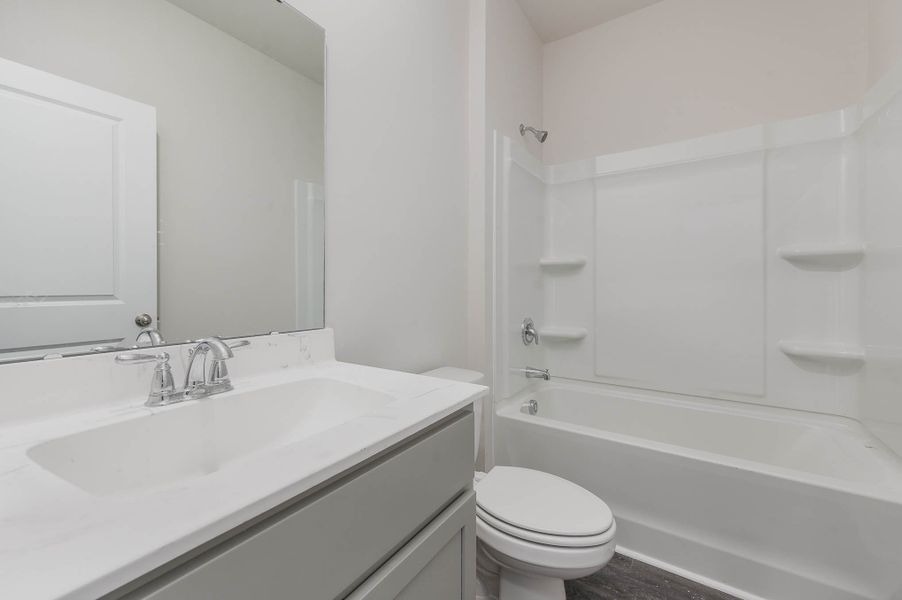 Representative furnished interior of a home built from the SULLIVAN by D.R. Horton in Summerville, Darlington (Image 4).