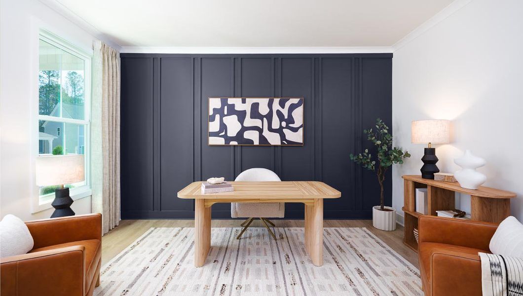 Furnished interior view inside a new home in Westport, York (Image 6).