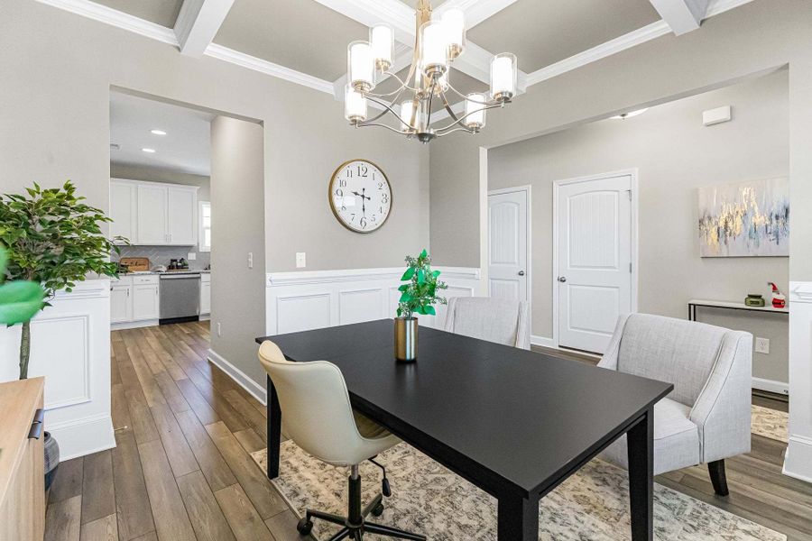 Representative furnished interior of a home built from the Meadowbrook by Caviness & Cates Communities in Sutherland Station at Olde Liberty, Franklinton (Image 128). Representative furnished interior of a home built from the Meadowbrook by Caviness & Cates Communities in Sutherland Station at Olde Liberty, Franklinton (Image 128).