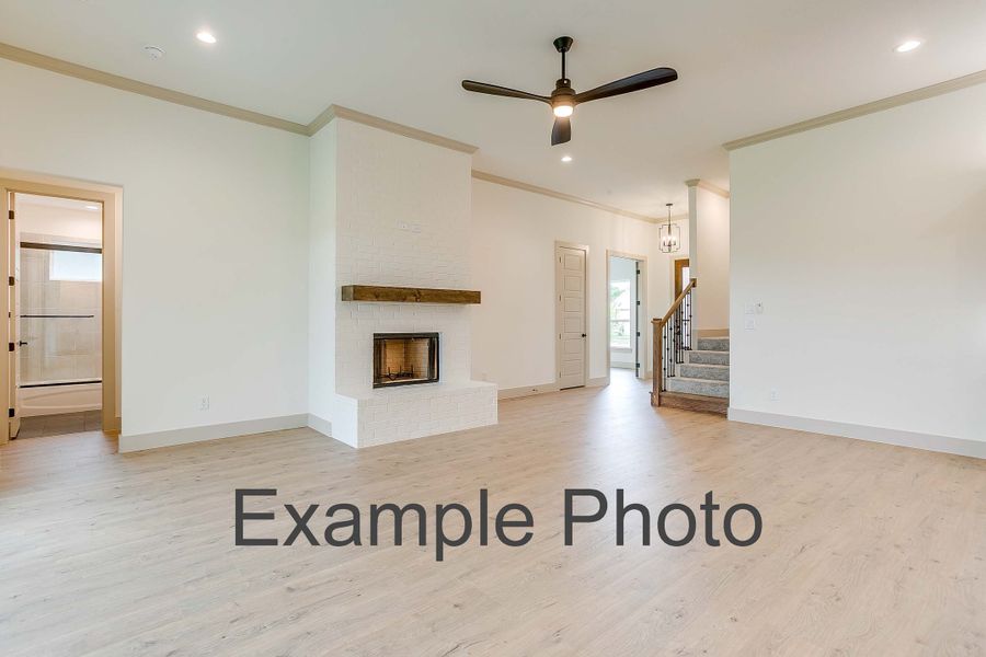 Representative unfurnished interior of a home built from the The Mansfield by Kenmark Homes in LeTara, Haslet (Image 19). Representative unfurnished interior of a home built from the The Mansfield by Kenmark Homes in LeTara, Haslet (Image 19).