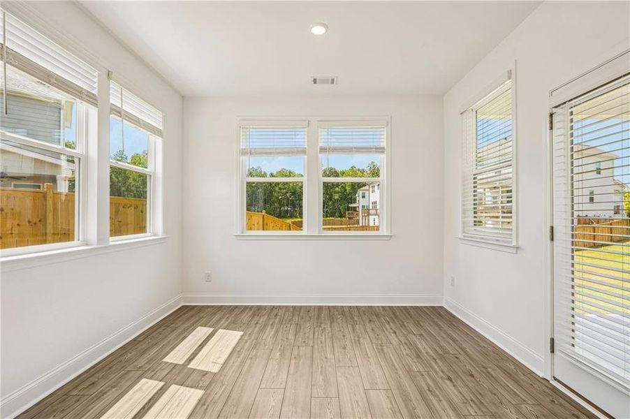 Spacious, unfurnished interior of a new home in Bennett Farm, Loganville (Image 40).