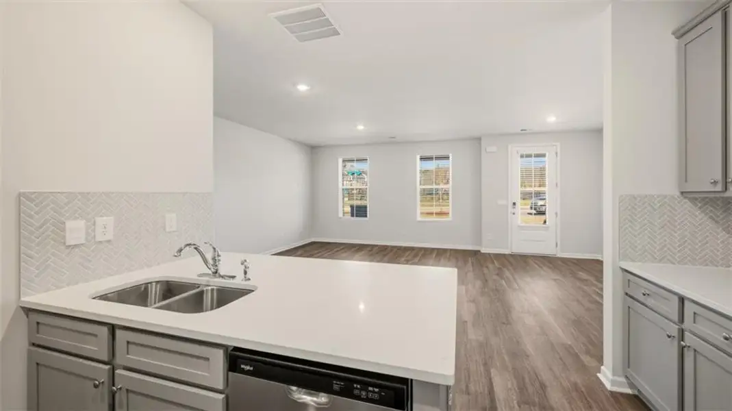 Furnished interior view inside a new home in Brookland Commons, Monroe (Image 10).
