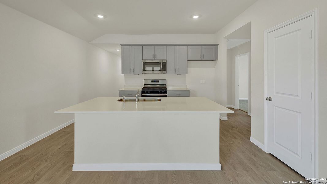 Furnished interior view inside a new home in Whisper South, San Marcos (Image 10).