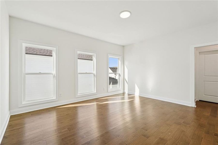 Spacious, unfurnished interior of a new home in Promenade at Sawnee Village, Cumming (Image 43).