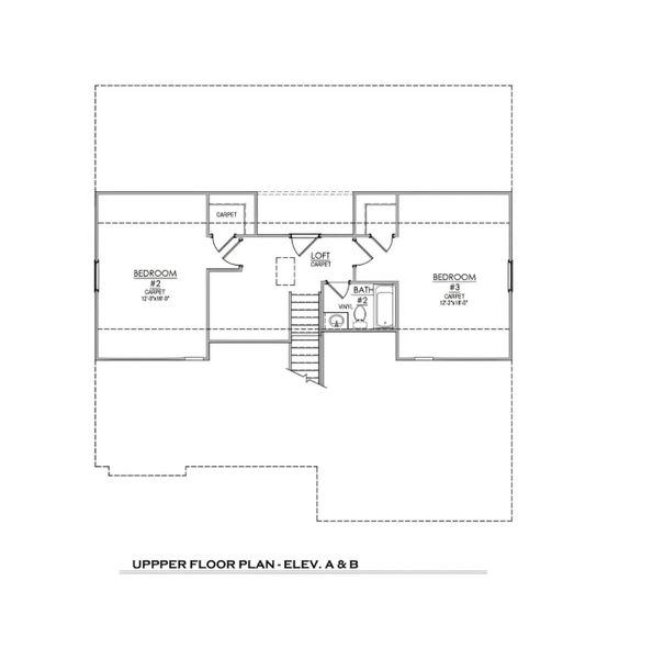 2D floor plan layout of this home in Grissett Landing, Conway, SC (Image 3).